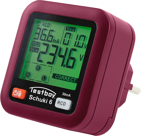 Testboy Testavit Schuki 6 LCD