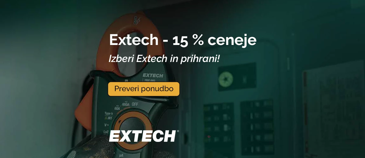 Extech - 15% ceneje