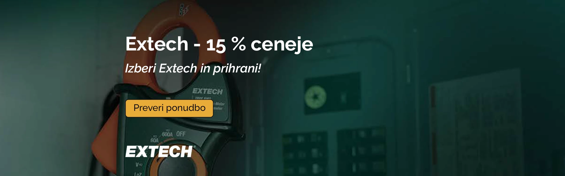 Extech - 15% ceneje
